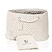 XXL Extra Large Cotton Rope Basket Includes Laundry Bag | Wide Storage Organizer for Living Room, Blankets, Sofa Throws, Nursery, Baby Kids Toys, Playroom: 20