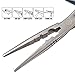 Booms Fishing F3 Stainless Fishing Pliers can Split Rings ,Crimping Sleeve Crimper and Turning Lure