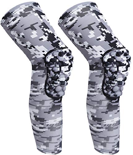 image for COOLOMG Basketball Knee Pads Youth Kids Knee Compression Sleeves for B