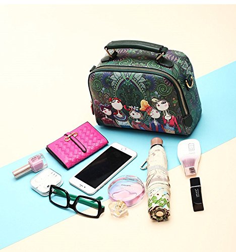 vismiintrend women's sling bag (green)