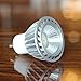 GU10 Led Light bulbs 50W Equivalent, 100% Aluminum Reflector 2700K Warm White, 40 Degree Beam Angle, CRI>85, Pack of 6