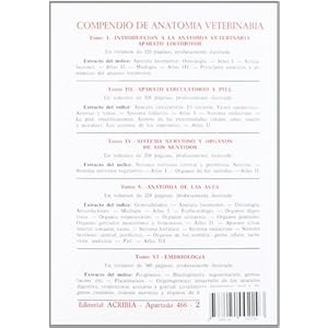 Compendio de Anatomia Veterinaria - Tomo 2 (Spanish Edition)