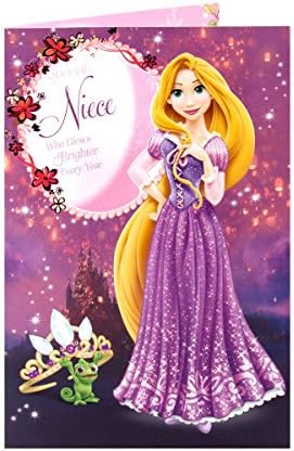 Tangled - Niece Birthday Card