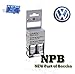 Volkswagen Genuine Touch-Up Paint Deep Black LC9X/2T/C9X