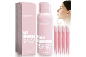 LIAKTEKMA Dermaplaning Tool for Face - Hair Identifier Spray for Face Dermaplaning - 2024 New Hair Identifier Spray for Face Shaving - Moisturizing and Skin Care Dermaplaning Spray (2 Set)