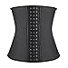 Sable Waist Corset Cincher Trainer for Women, Latex Underbust Training Belt Body Shaper Sport Weight Loss for Men, L