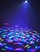 TSSS LED RGB Crystal Light Rotating Rainbow Color Effect Stage Disco DJ Wedding Family Birthday Children Celebration Event Home Party Lighting Effect