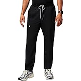 Fabletics Men's Intake Scrub Pant - MotionTech, 4-Way Stretch, Pocket-Packed, Wrinkle-Resist, Semi-Slim Fit
