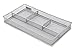 EasyPAG Mesh Desk Collection Drawer Organizer,10 x 5.25 x 1.25 inch Silver