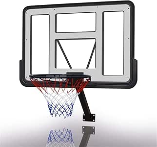 Movimiento, colgado del aro de Baloncesto montado en la Pared del