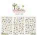 6 Sheets Craft Sticker, Marrywindix Tech Decorative Scrapbooking Diary Album Sticker Adhesive #3