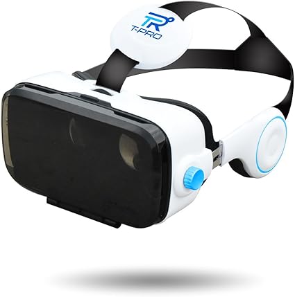 Amazon Co Jp T Pro 3d Vrゴーグル イヤホン一体型 Iphone各シリーズ Android 各種対応 4 0 6 0インチ ホワイト 家電 カメラ