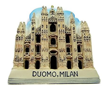 Italia Duomo Milan de enseres de mundo con imán para la nevera ...
