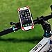 Sminiker Universal Bike Phone Mount Holder with 360 Degrees Rotate Bicycle Phone Mount Fit for Any Smart Phone (iPhone 6S 6/5s/5c/4s, Galaxy S5/S4/S3/S2, Galaxy, Nokia, Motorola...)