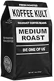 Koffee Kult - Medium Roast Coffee Beans Artisan Small Batch Direct Ship From Roaster, 32oz