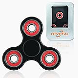 Fidget Spinner - EDC Tri-Fidget Hand Spinner Toy with Case and Hybrid Si3N4 Ceramic Ball Bearing - Best Killing Time for Adults and Kids - Reduce Stress Relieve ADD, ADHD, Anxiety, Autism and Boredom