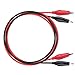 Alligator Clips Jumper Wires, AUSTOR 6 Groups Test Leads Set with Double-end Alligator Clips Electrical, 1M