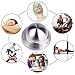 Kitchen Timer, Stainless Steel Mechanical Cooking Timer Manual Countdown Timer 60 Minutes Alarm Sound (UFO)