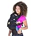 LÍLLÉbaby Complete Original Ergonomic 6-in-1 Baby Carrier Newborn to Toddler - with Lumbar Support - for Children 7-45 Pounds - 360 Degree Baby Wearing - Inward and Outward Facing - Black