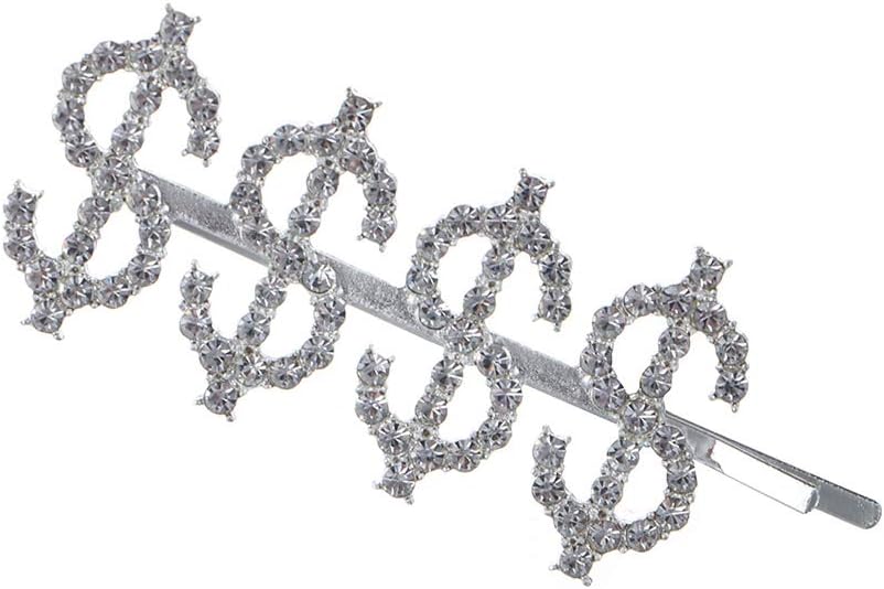 Newest Shiny Women Girls Wedding Party Letters Barrettes Rhinestone Hair Clips Crystal Hair Pins Bride Headpiece(01)