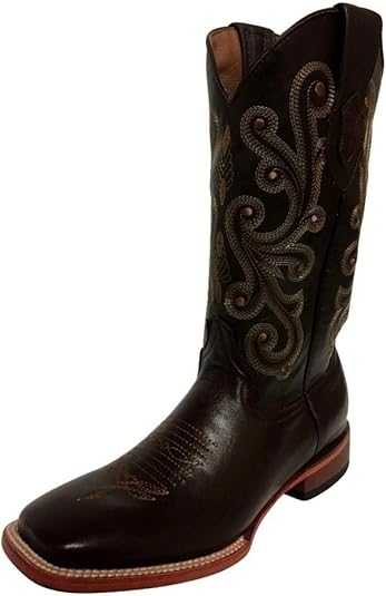 square toe calf boots