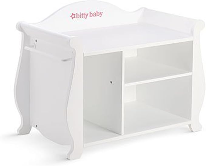american girl doll bitty baby changing table