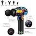 Massage Gun, Powerful Cordless Handheld Deep Tissue&Muscle Tension Relief Massager,Unique-Particular Fascia Gun with 5 Heads Adjustable 6 Speed Variation（Hip Hop Graffiti）