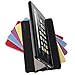 Poetic Slimline case for All-New Amazon Fire HD 8 Tablet (7th and 8th Generation, 2017 and 2018 Release) - Slim-Fit Trifold Cover Stand Folio smart cover Case with Auto Sleep/Wake - Black