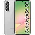 SAMSUNG Galaxy A56 5G Ai (for Tmobile Mint Tello & Global) (256GB + 12GB) Version Latina Unlocked SM-A566E/DS 6.6" 120Hz 50MP Triple (Awesome LightGray SM-A566EZAATPA)