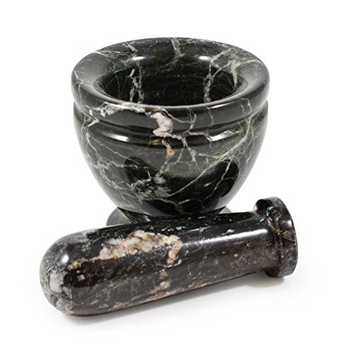 Mini Black Marble Pestle & Mortar