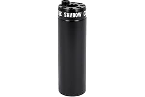 The Shadow Conspiracy Axle Peg Little Ones - Single Peg - 4.33 inch - 34 mm Diameter - Etched Design - Machine Black