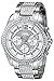 GUESS Men's U0291G1 Sporty Silver-Tone Stainless Steel Watch with Chronograph Dial and Deployment Buckle