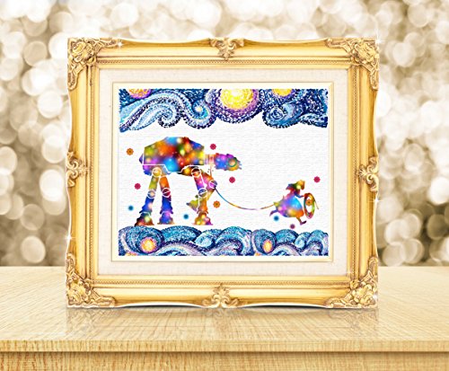 Uhomate-Alice-in-Wonderland-and-her-AT-Walker-Home-Canvas-Prints-Wall-Art-Inspirational-Quotes-Wall-Decor-Living-Room-Bedroom-Bathroom-Artwork-C037-8X10