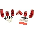 Wing Riser Kit Compatible with Ford Fiesta ST (Red)