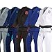 Sanabul Essential BJJ Gi for Men Brazilian Jiu Jitsu Gi Lightweight Preshrunk Fabric for Jiu-Jitsu Training & Competition - White, A0