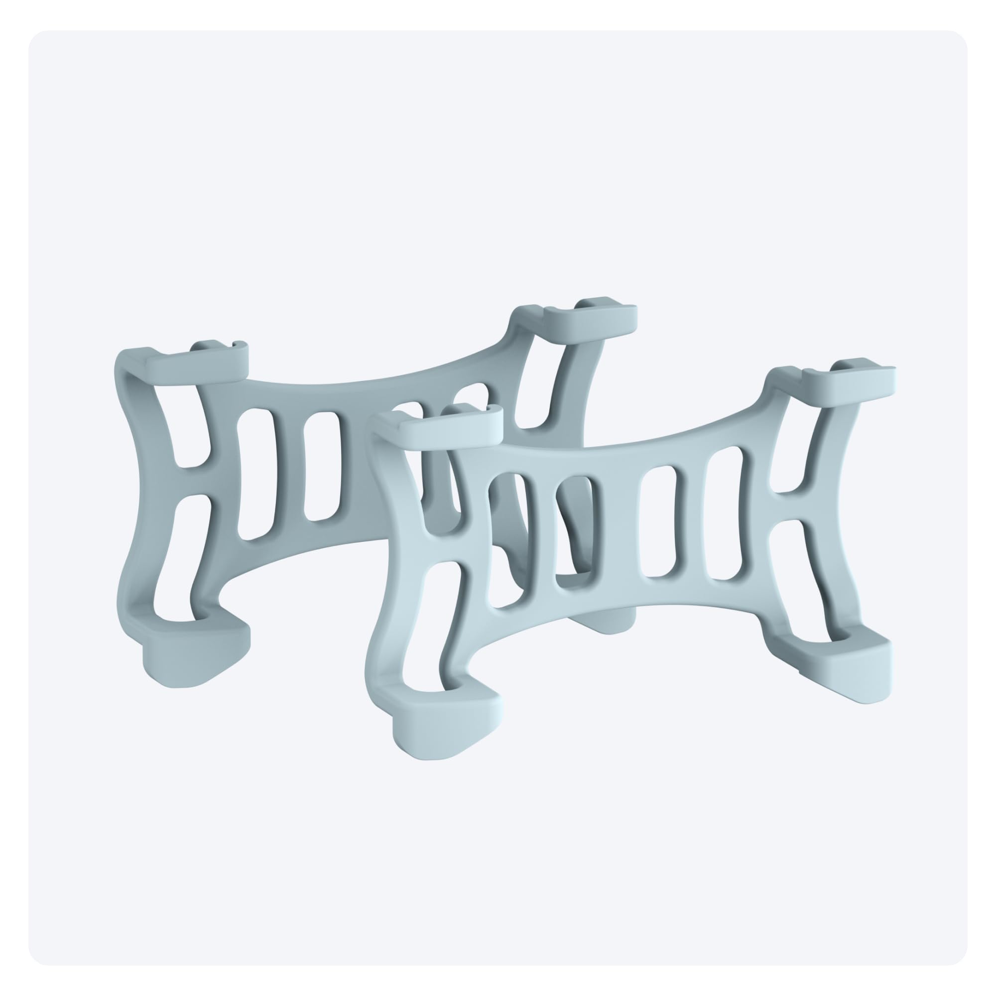 Tractive Rubber Clip Mount x2 for Tractive DOG 6 GPS Tracker (Mint)