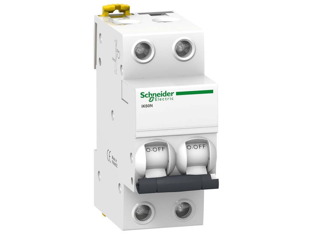 Schneider Electric a9 K24240 magneto-thermic Switch, ik60 N, 2P, 40 A, Curve C