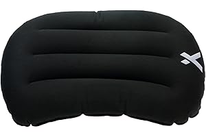 Bear Grylls Inflatable Camping and Backpacking Pillow - Black
