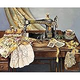 certainPL Full Drill 5D Diamond Painting Kits 12x16 inches DIY Crystal Rhinestone Diamond Embroidery Paintings Arts Craft for Adults, Birds Tree River (E)