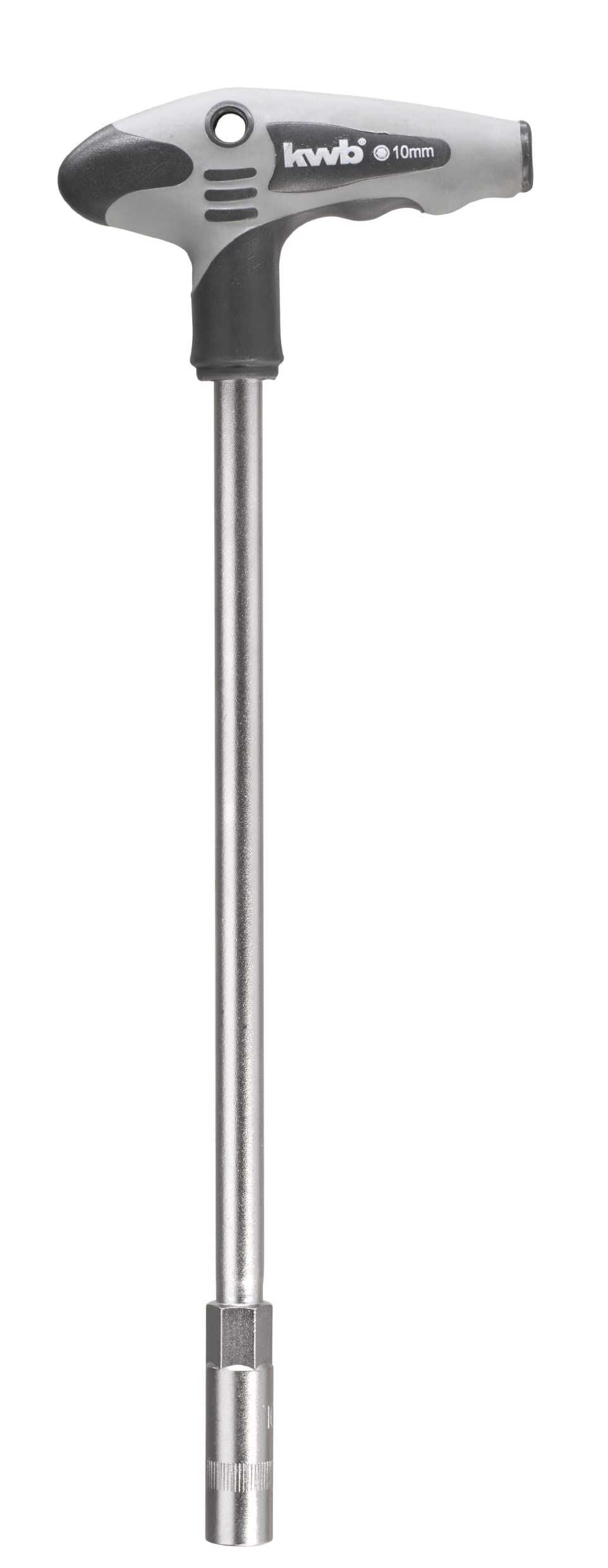 kwb 10mm T-Handle Screwdriver with Socket for Optimal Torque Transfer - Durable, Ergonomic Grip