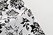 Hawaiian Shirt for Men, Beach Shirts for Men, Tropical Shirts Short Sleeve Floral Casual Button Down (X-Large, White Black)