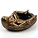 Gudessly Women Resin Statues Ashtray Personalized Gift Home Decoration Resin Skull