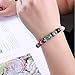 Chakra Bracelet Healing Crystal Amethyst Elastic Stretch Beaded Bracelet(8mm)