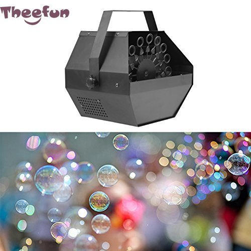 Theefun Professional Wireless Remote Control Automatic Bubble Machine with High Output, Automatic Blowing Mechanism For Outdoor or Indoor Use