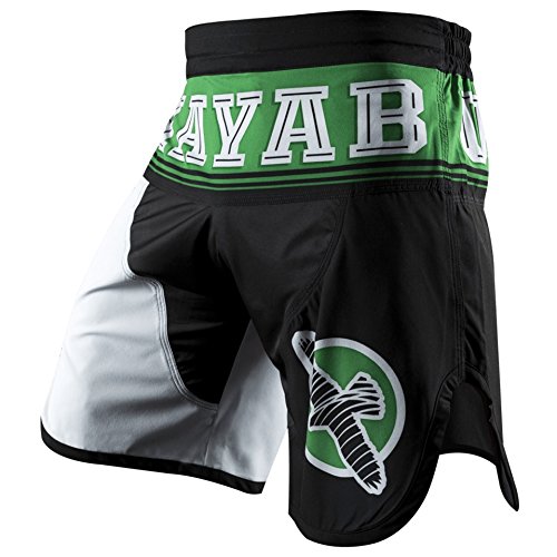 Hayabusa Flex Factor Fight Shorts, Green, 34