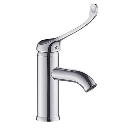 Modenny Copper Elbow Open Touch Laboratory Faucet Raised Long