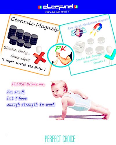 120PCS Round Refrigerator Magnets Disc10mmx2mm with Double Sided Adhesive 10mm 1mm Permanent,Fridge,DIY,Building,Scientific,Craft,Office Magnets