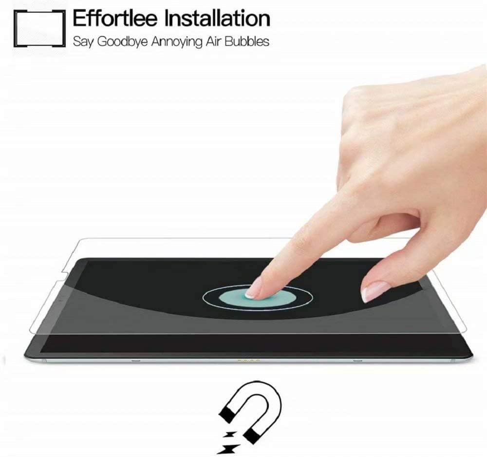 HHUAN Tempered Glass Screen Protector for Lenovo Tab M10 FHD Plus TB-X606F / TB-X606X 10.3 Inch 9H Hardness Tempered Glass Screen Protector Film - Image 4