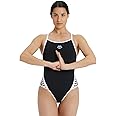 ARENA Women's Icons Solid Sports Swimsuit Super Fly Back Racing Training Competitive Swim Bathing Suit Athletic Swimwear