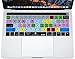 XSKN Premiere Pro English Shortcut Silicone Keyboard Skin Cover for Touch Bar MacBook Pro 13” (A2159 A1706 A1989) & MacBook Pro 15